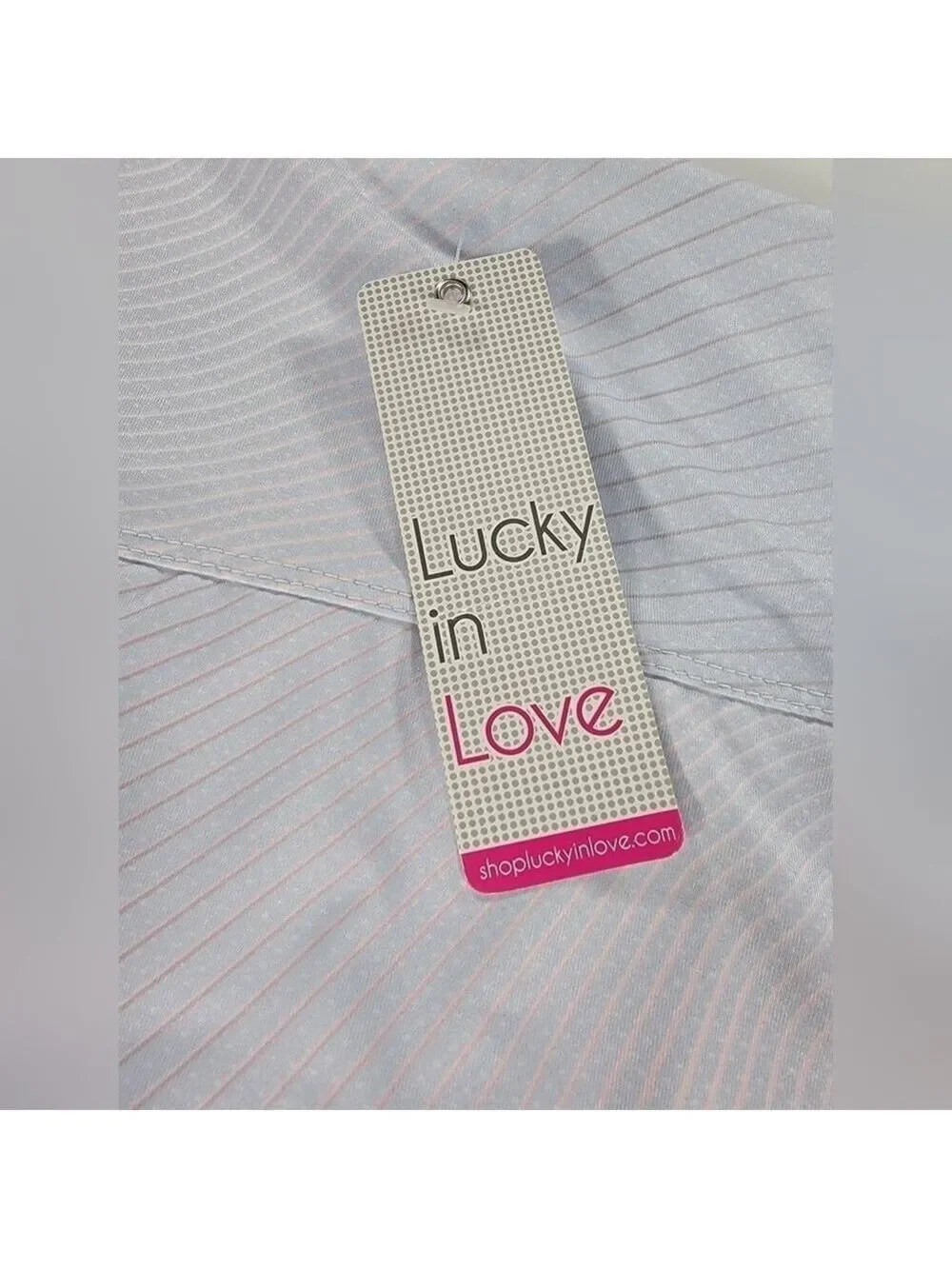 NEW Lucky in Love Scallop Golf Skirt Skort Pickleball Tennis Blue Pink Hombre XL